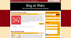 Desktop Screenshot of blogdomario.com